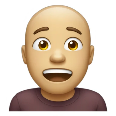 Crying and laughing  sticker