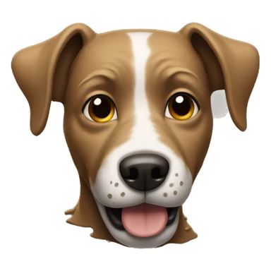 Dog full of mud sticker