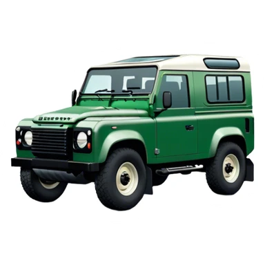 Land Rover Defender - Land Rover (Model Year: 2022) (Iconic colour: Green) sticker