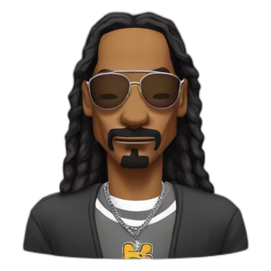 super saiyen snoop dogg sticker