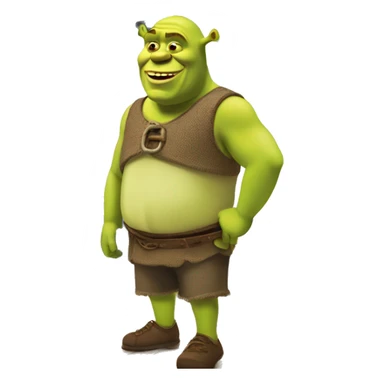 Shrek boarding cruise ship sticker