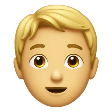 boy gossiping sticker