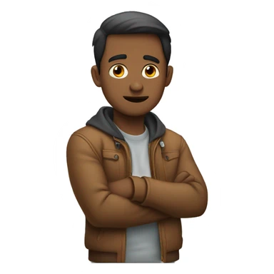 Guy looking at his watch impatiently  sticker