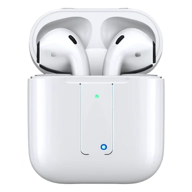 An iPhone and AirPods sticker