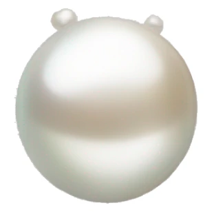 pearl necklace sticker