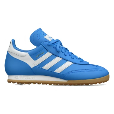 adidas sambas blue sticker