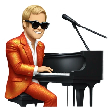 Elton Joh sticker