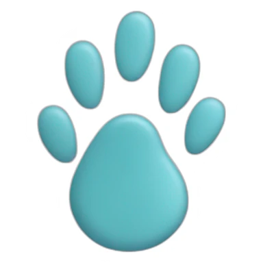 cat foot sticker