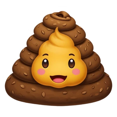 Thicc poo sticker
