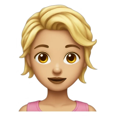 girl emoji drawing sticker