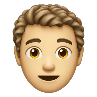 Emojis suspect sticker