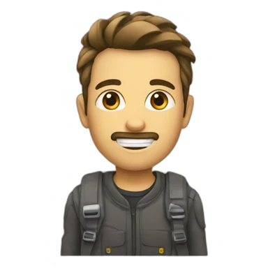 gens en trein de s'embrasser sticker