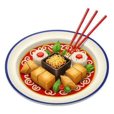 Chinese food sticker