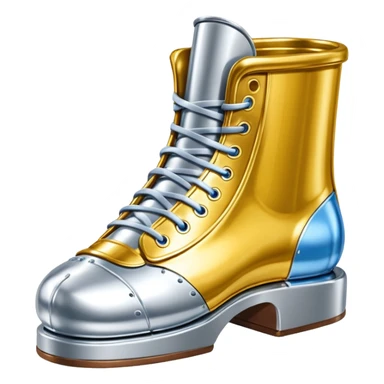 Jeff Koons style spam can shoe sculpture  sticker