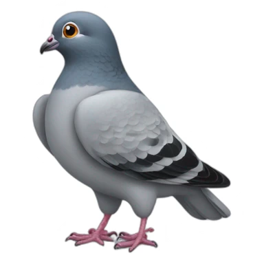 lucky-pigeon sticker