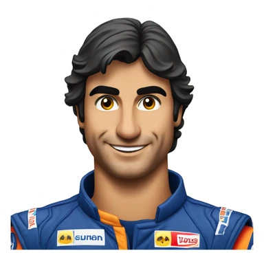 Carlos Sainz Doing a like  sticker