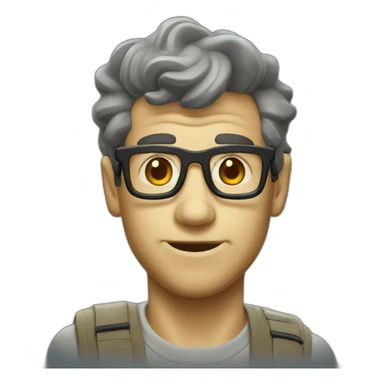 Slim from ghost busters  sticker