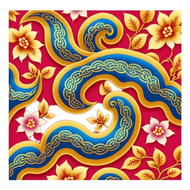 China traditional sticker