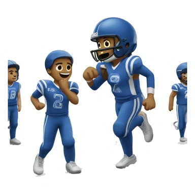 Let’s go blue sticker