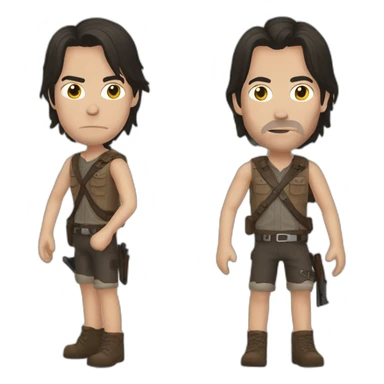 Daryl dixon sticker