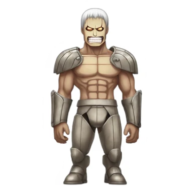 the armored titan, shingeki no kyojin sticker