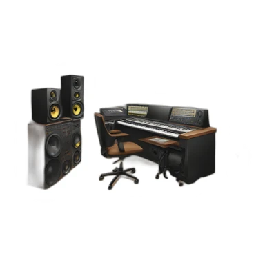 Records studio sticker