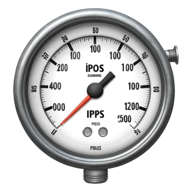 pressure gauge pipe sticker