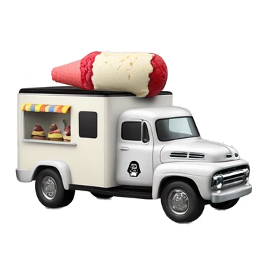 Darth Vader’s Matchbox ice cream truck 1956 ford sticker