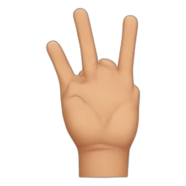 pinched fingers sticker