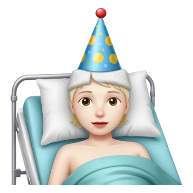 Happy wedding anniversary sick in the hospital  sticker