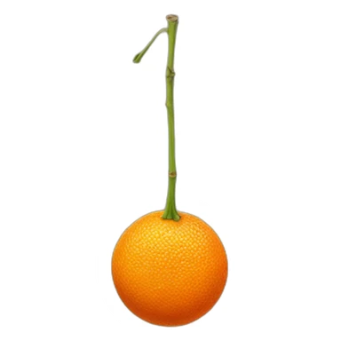 balle orange sticker