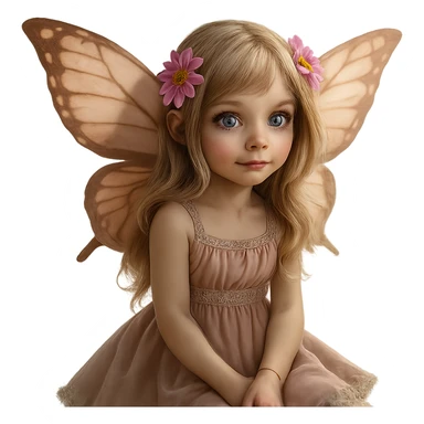 Remove the background and keep only Fluttershy in a realistic style, preserving transparency. Focus on realistic details and natural colors for Fluttershy. sticker