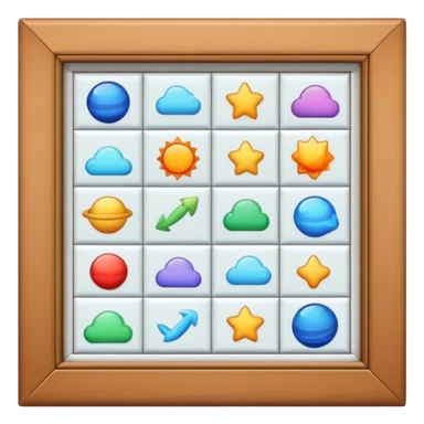 background tile space sticker