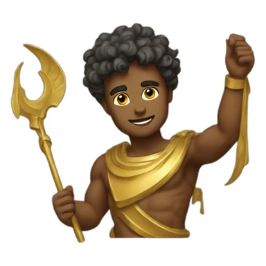 Apollo God sticker