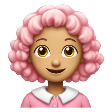 Cute pink driedel for Hanukkah  sticker