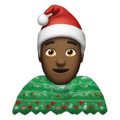 christmas blanket sticker