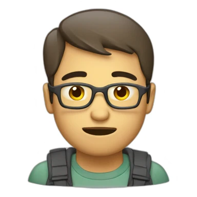 tired-computer-programmer sticker