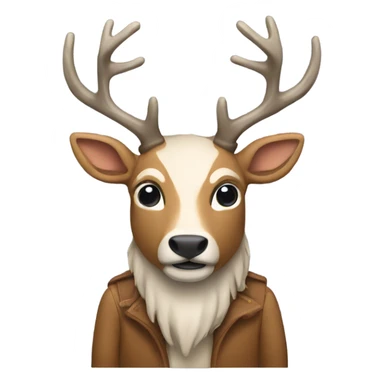 Create a stag  sticker
