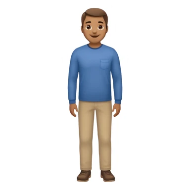 Naked man full body dad. Od sticker