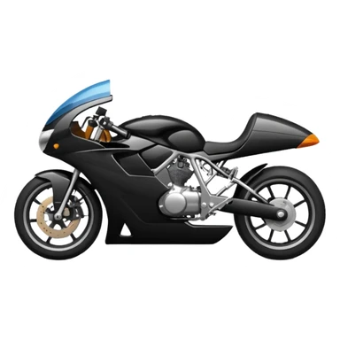 sporty motorbike with 27 on the side sticker