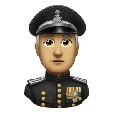 benito mussolini sticker