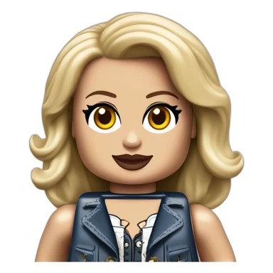 Britney Jean Spears lego  sticker