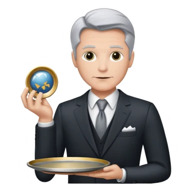 bruce wayne butler sticker