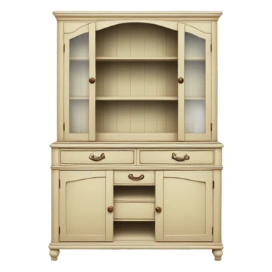 vintage dining hutch  sticker