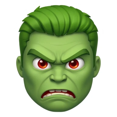 Give me a man in green who is angry sticker