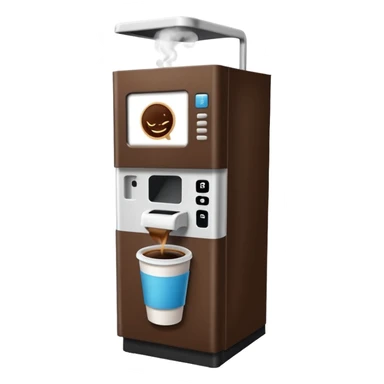 vending machine coffe sticker