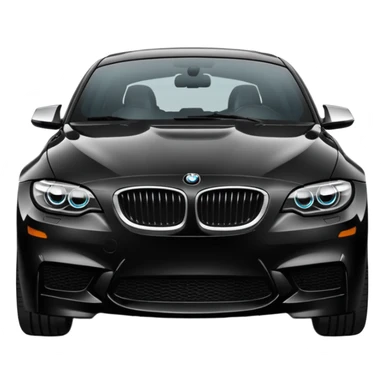 bmw with a black tint sticker