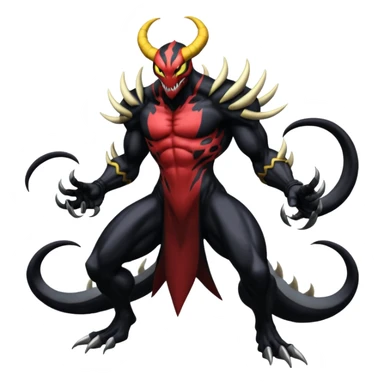 Venom-Giratina-Darkrai-fusion, full body sticker