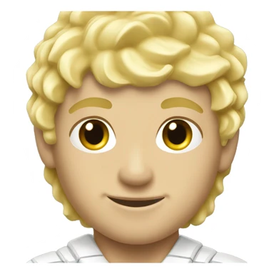 summer olympics water polo blonde boy sticker