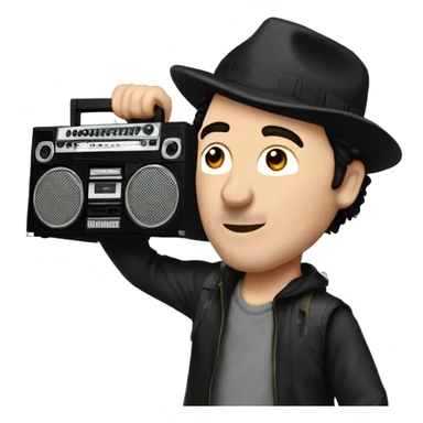 john-cusack-holding-boombox-overhead sticker